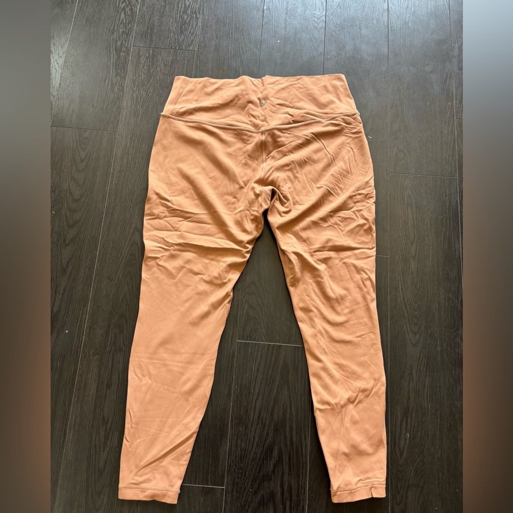 lululemon athletica Orange Leggings